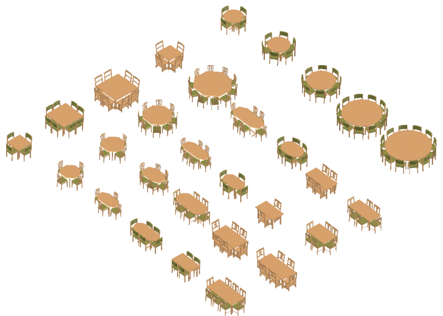 Detail furniture CAD blocks layout autocad file