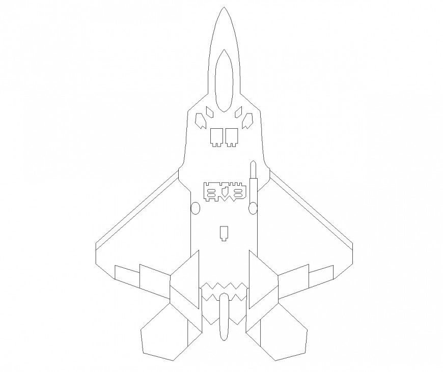 Detail of air jet plan layout file