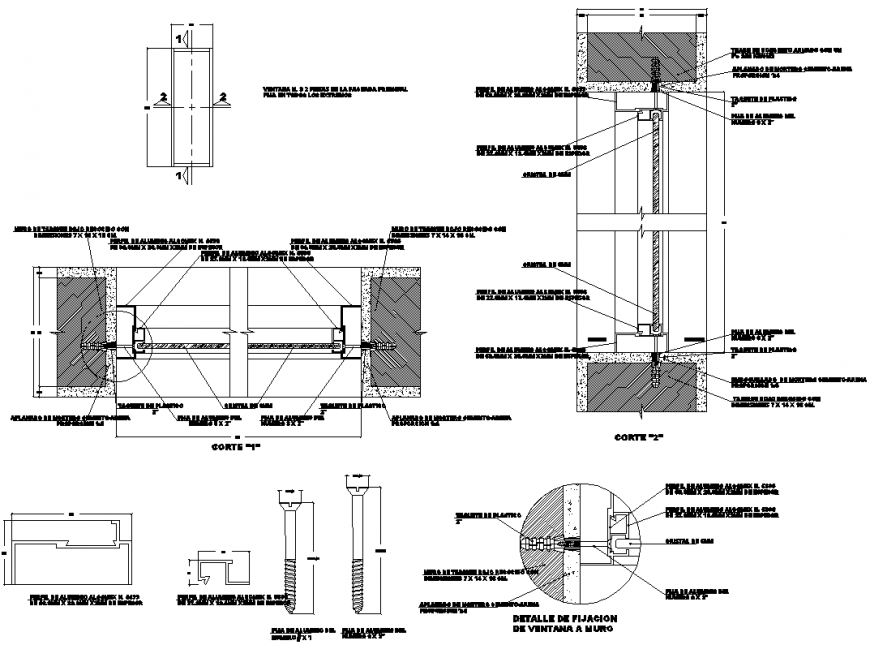 Detail of Contains finishes plan section layout file
