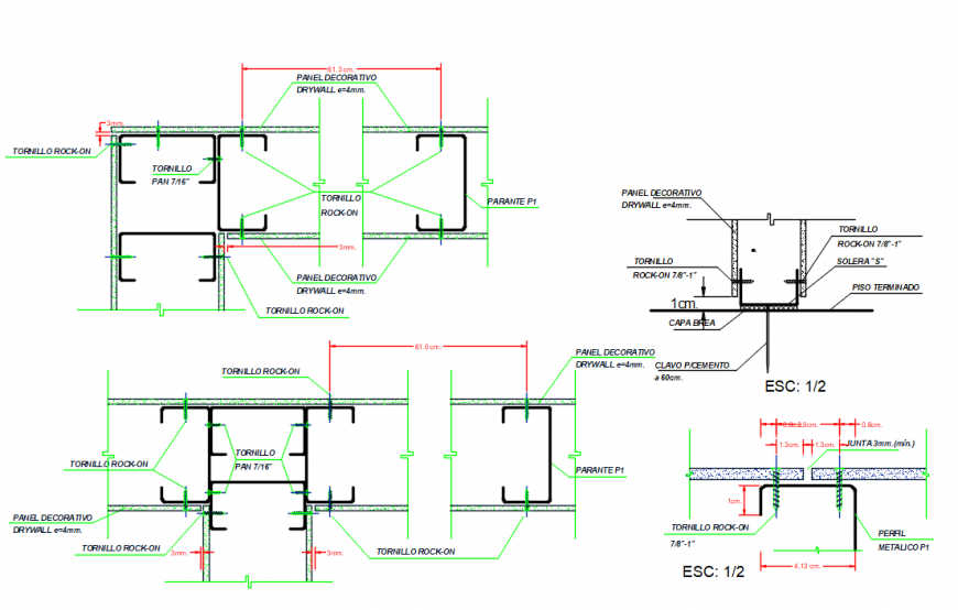 detail of fibre cement plate