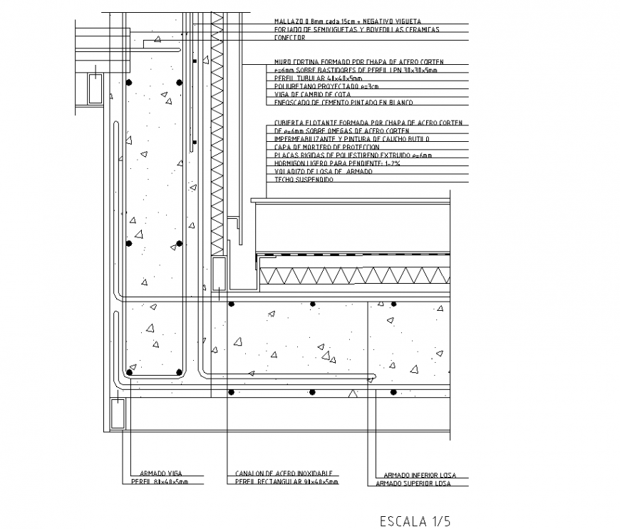 Detail of Floating cover layout file