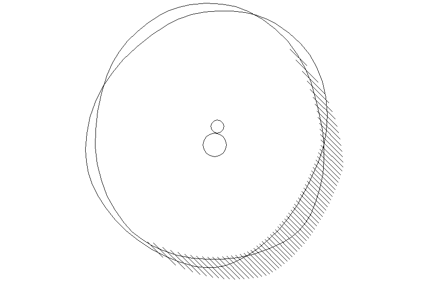 Detail of Shadow 2 d tree detail dwg file