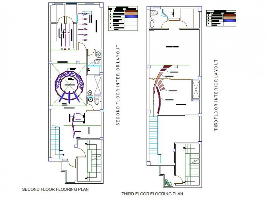 Detail plan of housing structure 2d view CAD construction block autocad file