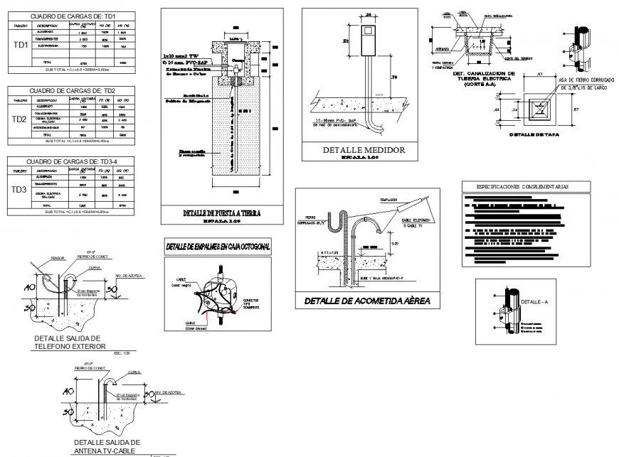 Detail rolling streets in dwg file.