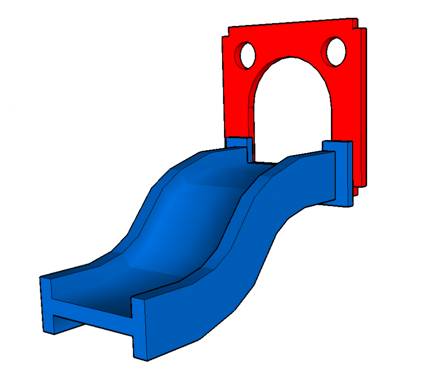 Detail slider 3d model sketch up file