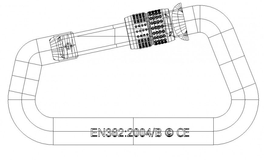 Detail structural plan of field 2d view layout autocad file