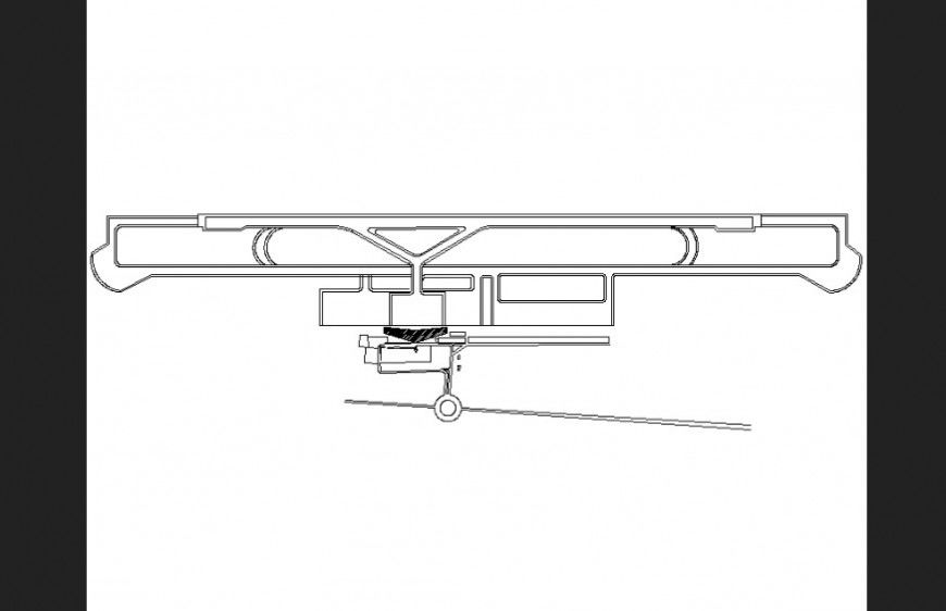 Detailing of an airport plan dwg file.