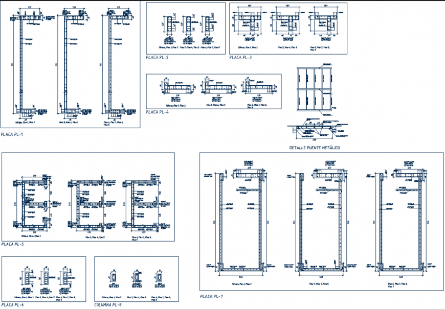 Detailing of slab plan dwg file.