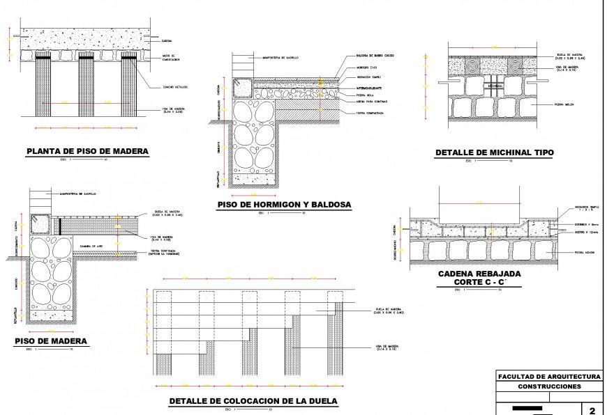 Detaille camion to corridor plan and section layout file