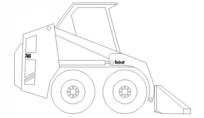 Details drawing of excavator machinery blocks autocad file