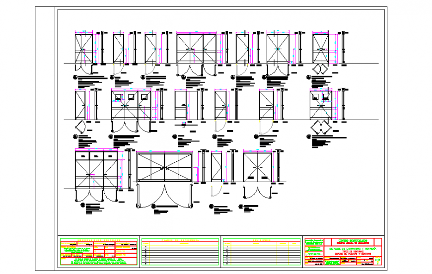 Details of carpentry & Door & Window Design