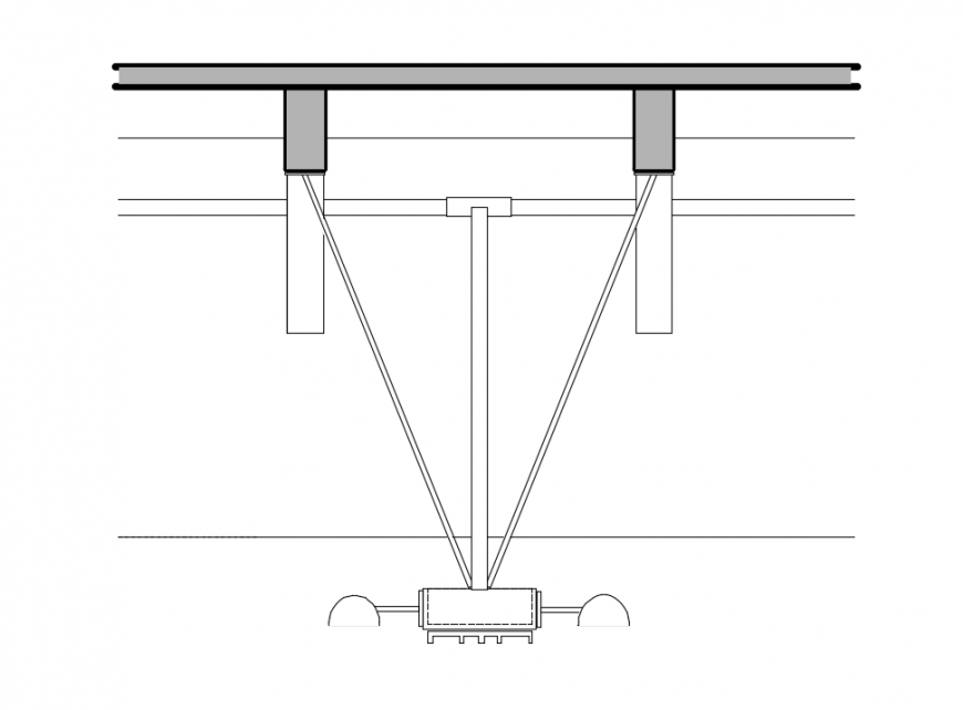 Details of false ceiling of house dwg file