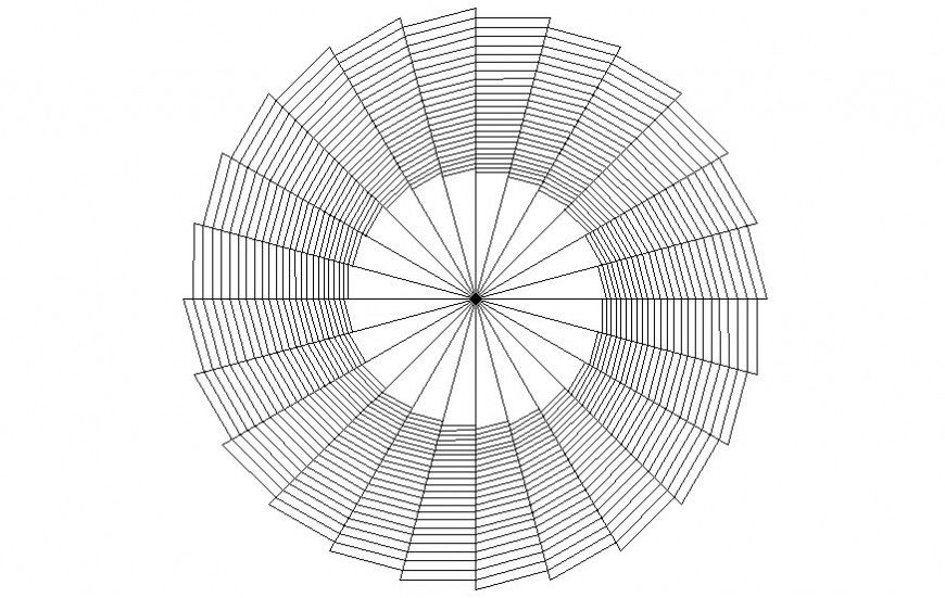 Details of geometrical design block dwg file