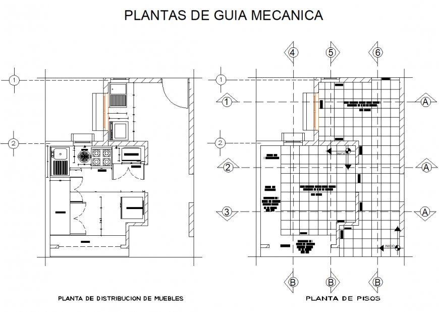 Details of must contain mechanical guide plan
