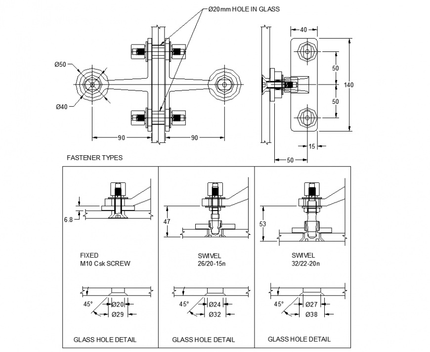 Details of spider plan detail dwg file.