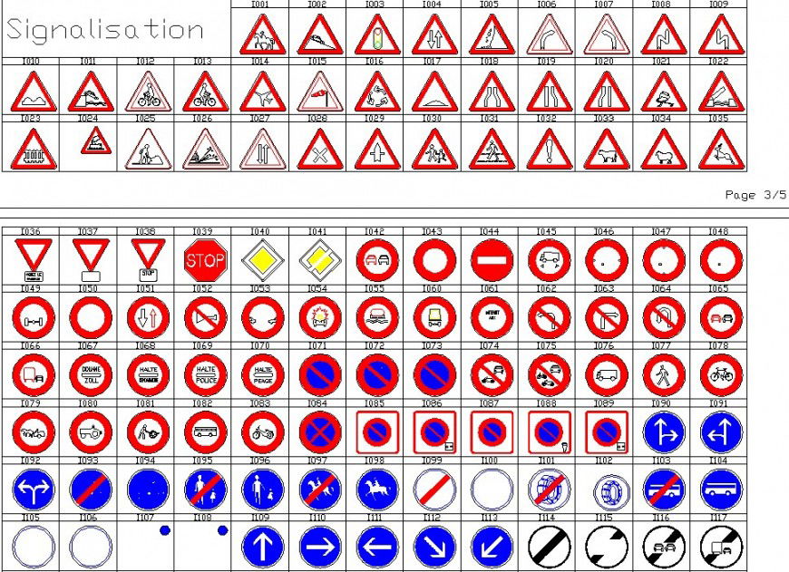 Different civil symbols and logo 2d view CAD block layout autocad file