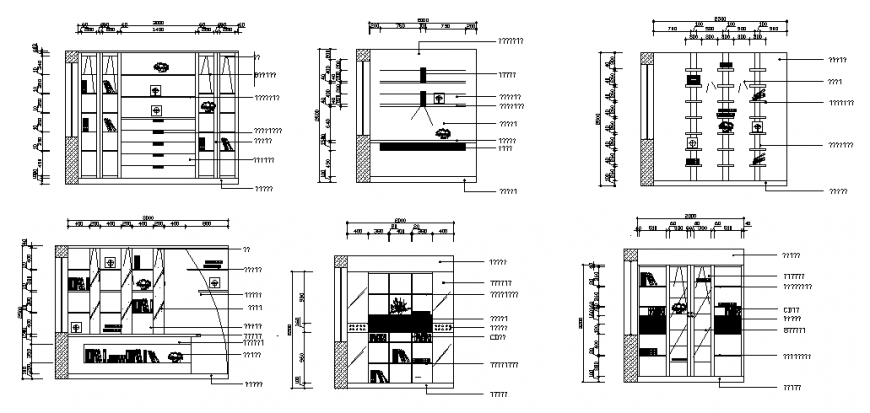 Wall Drop Elevation DWG Drawing with Front View and Design Layout