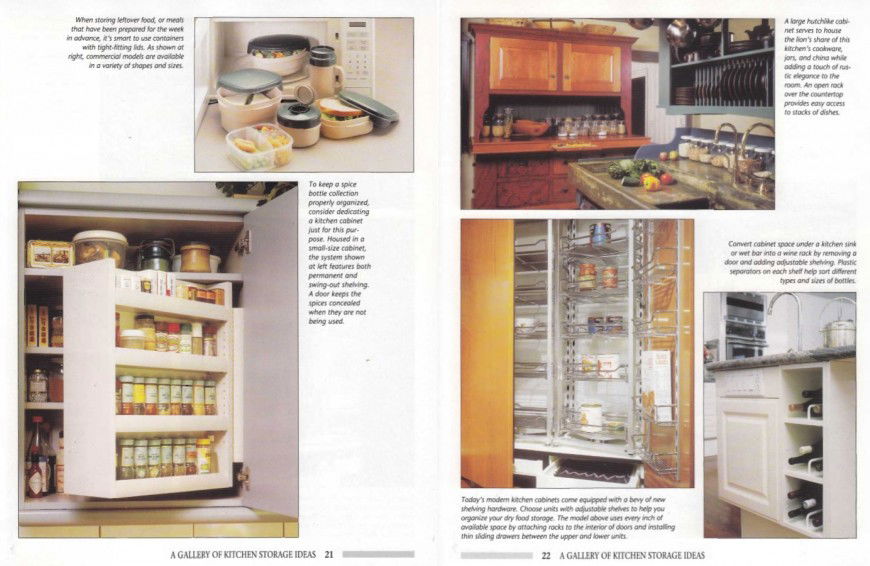 Different kitchen furniture units and blocks 3d model pdf file