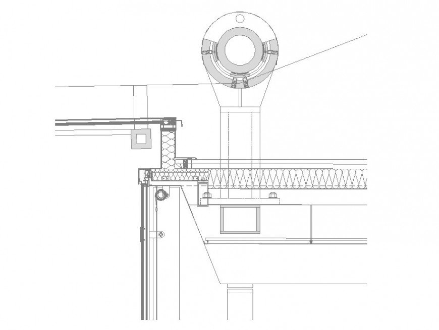 Different structural units and joints 2d view CAD block autocad file