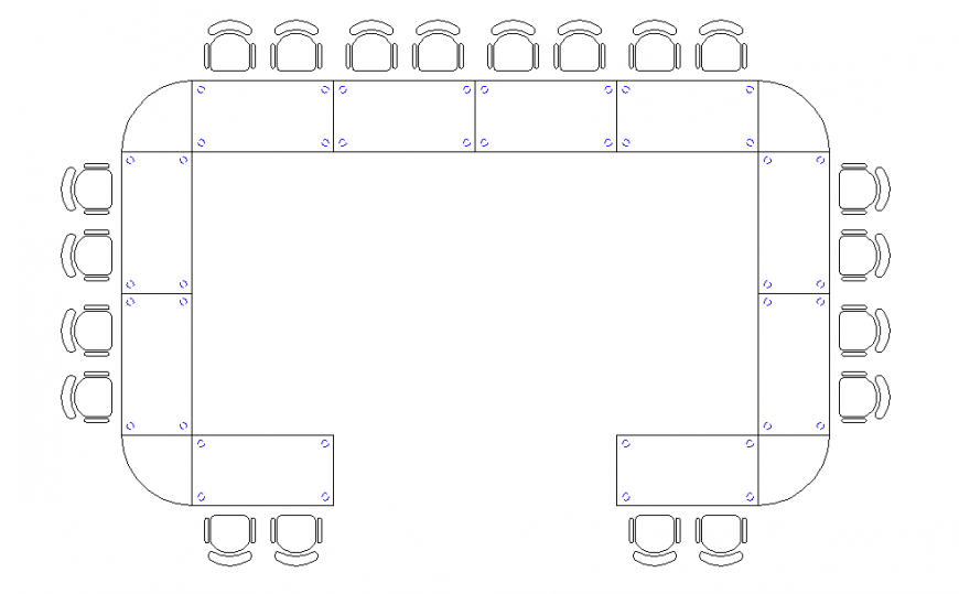 Different Type of Conference Table Block