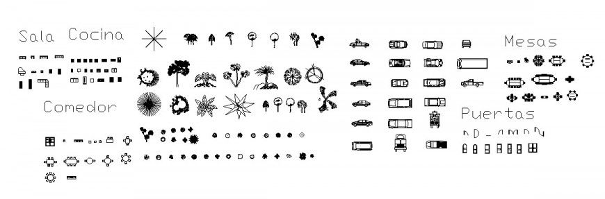 Different type of logo and symbol blocks detail 2d view dwg file