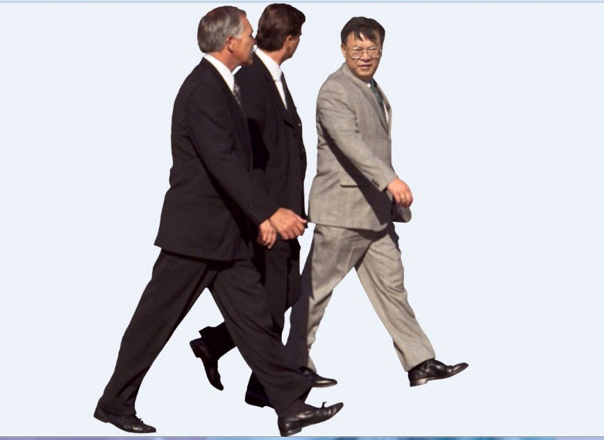 Different type of office man 3d model layout photo file