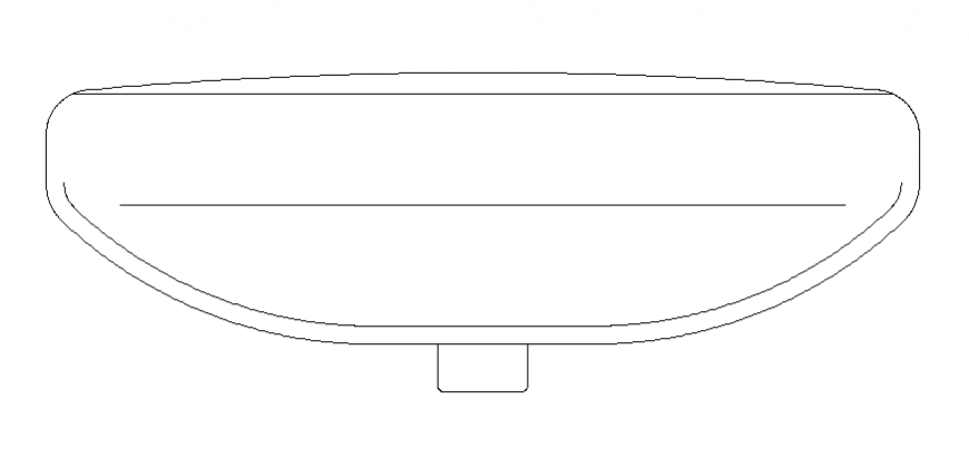 Different types of wash basin bowl drawing in dwg file.