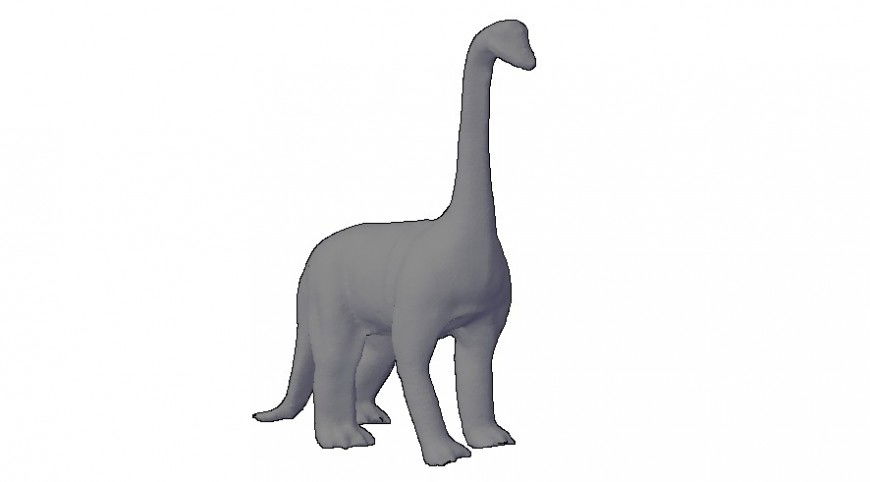 Dinosaur drawings 3d model of animal blocks autocad softwrae file