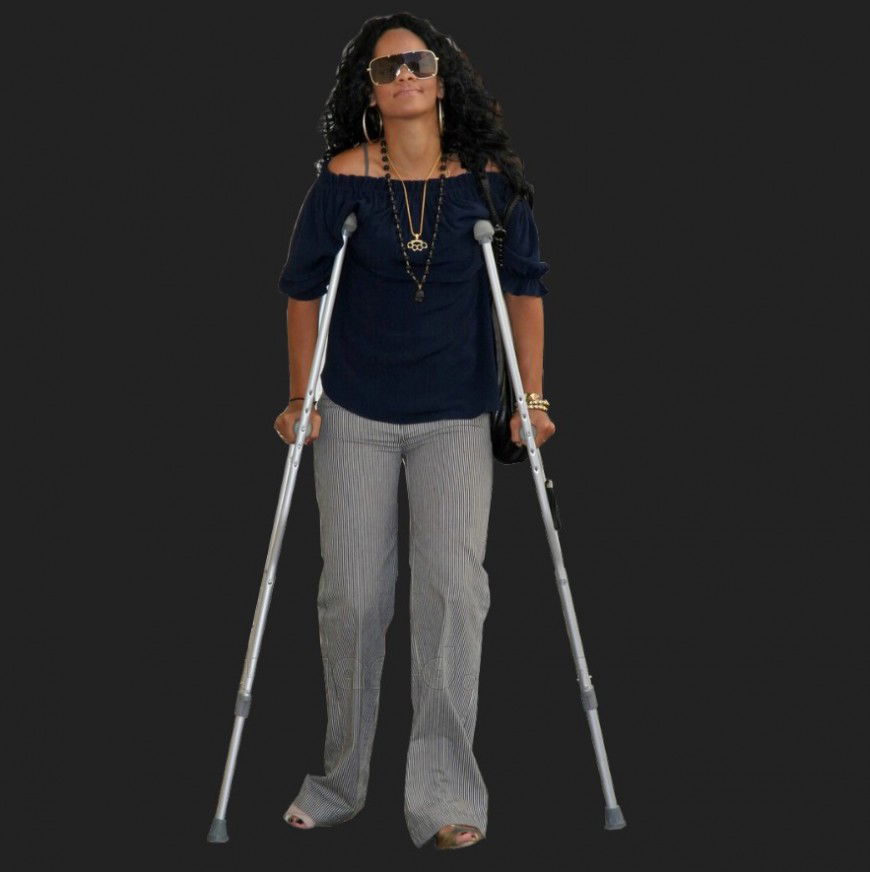 Disabled woman CAD blocks 3d model layout JPEG file