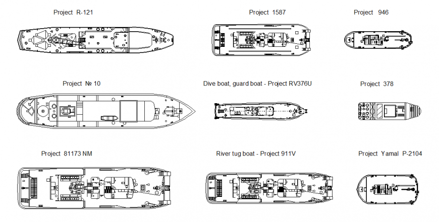 Dive boat, guard boat - Project detail