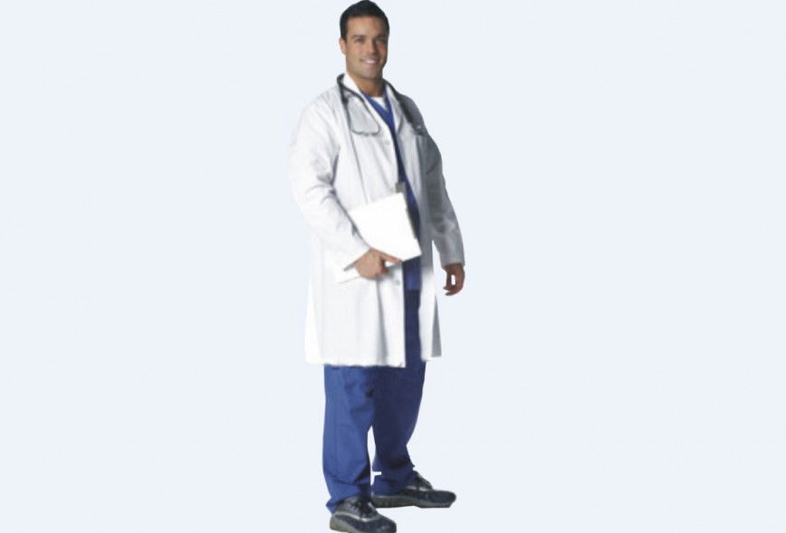 Doctor detail 3d model layout Photo file