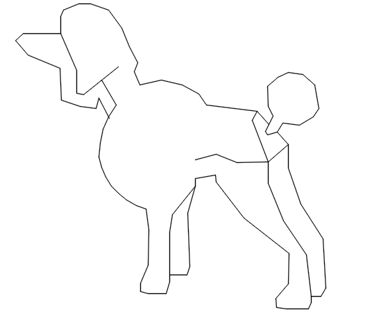 dog dwg file