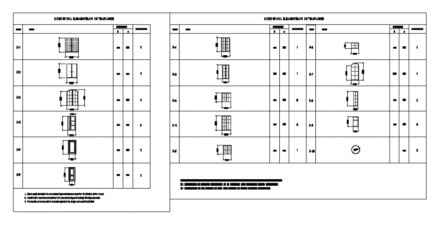 Door - window detail design of 2 storey house design drawing