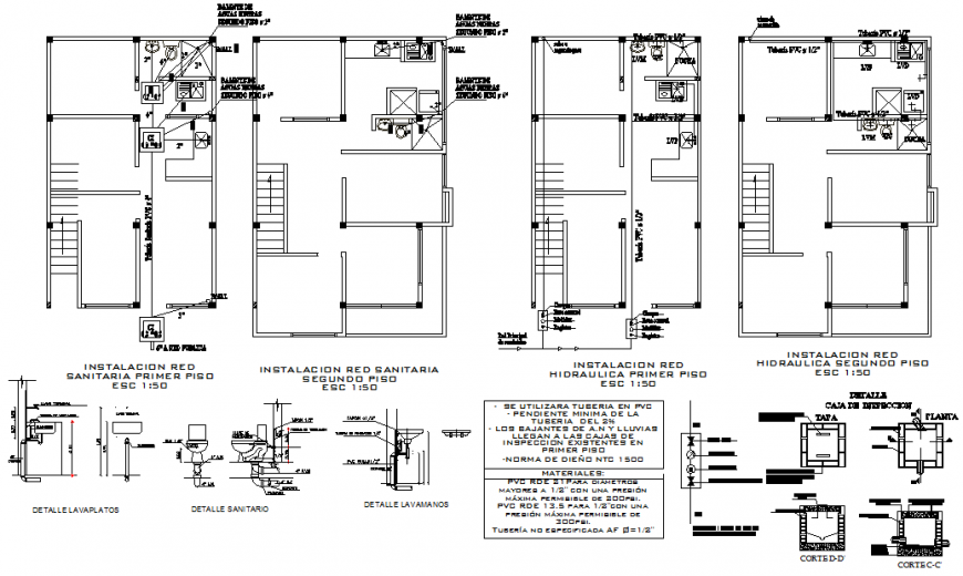 Door and window section detail dwg file