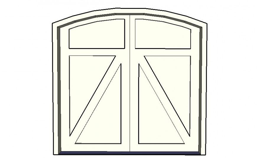 Door elevation in sketch up software