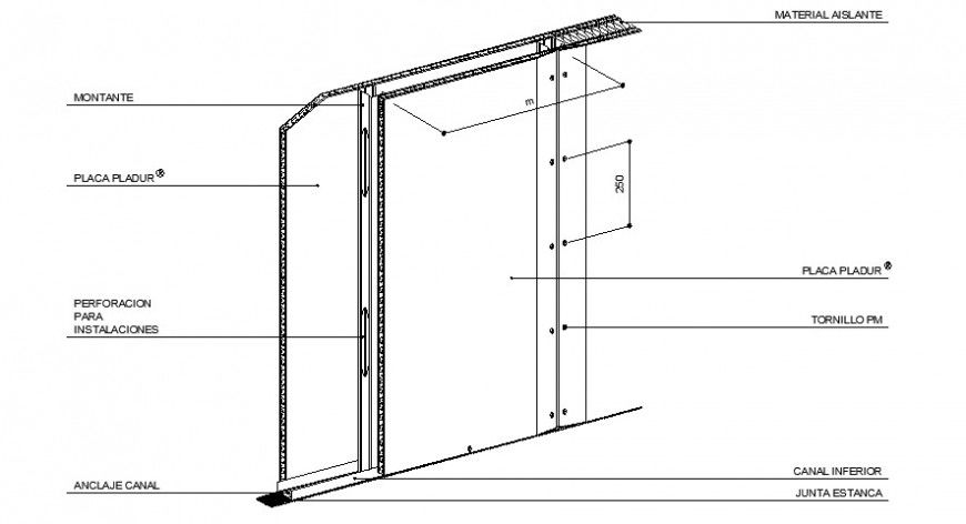 Door framing details drawings 2d view dwg file