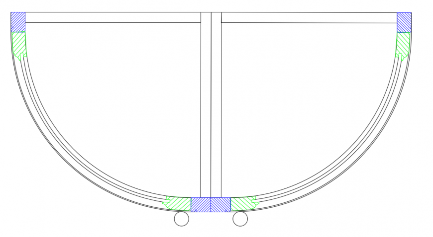 Door Open Symbol mansion the Drawing detail