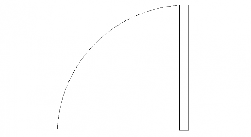 Door units plan drawings 2d view autocad file