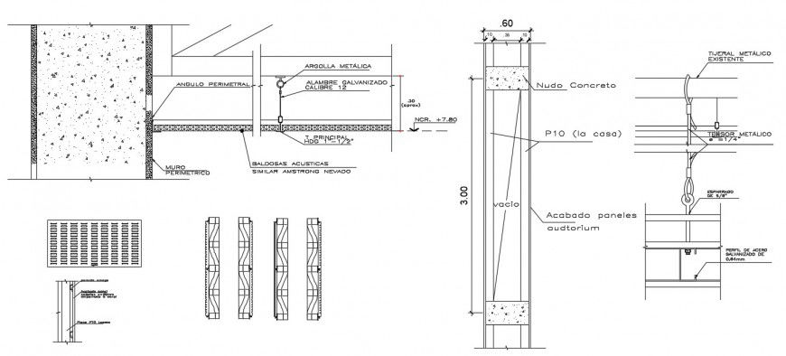 Door wood frame and installation cad drawing details dwg file