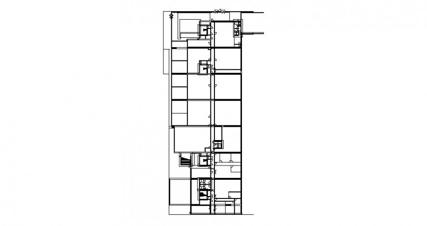 Drainage system of the house in dwg AutoCAD file.