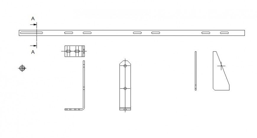 Drawing details of joints and connections blocks autocad file