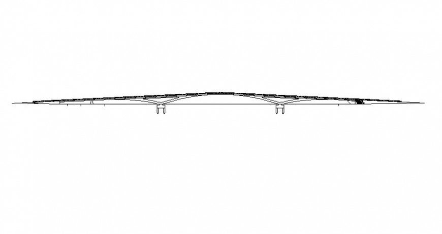 Drawing details of shade blocks 2d view AutoCAD file
