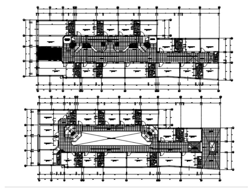 Drawing file of commercial unit detail AutoCAD file