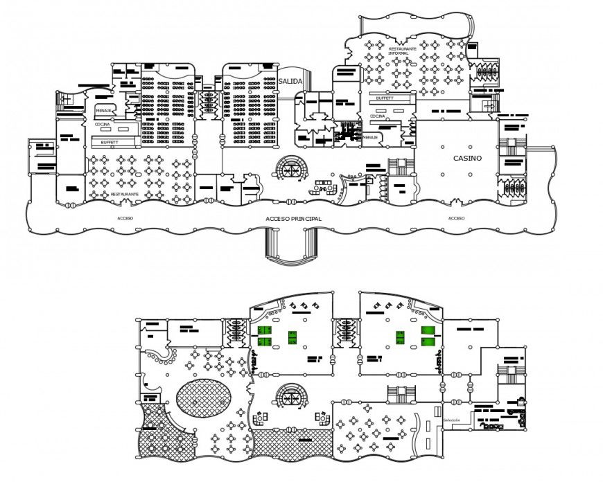 Drawing of 5 star hotel details unit AutoCAD file