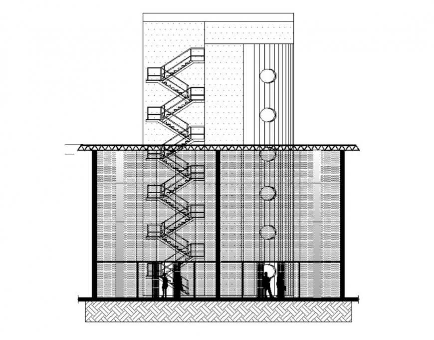 Drawing of airport section 2d details AutoCAD file