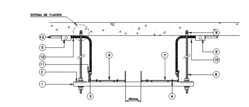 Drawing of details stairs electricity 2d details AutoCAD file