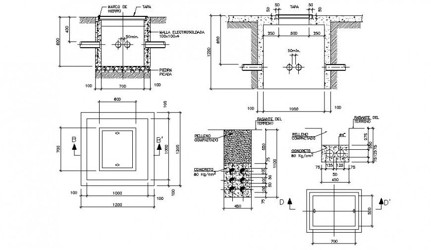 Drawing of electric room and transformer 2d details AutoCAD file