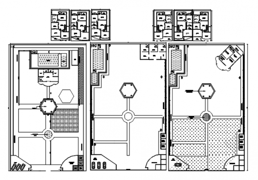 Drawing of farmhouse AutoCAD file