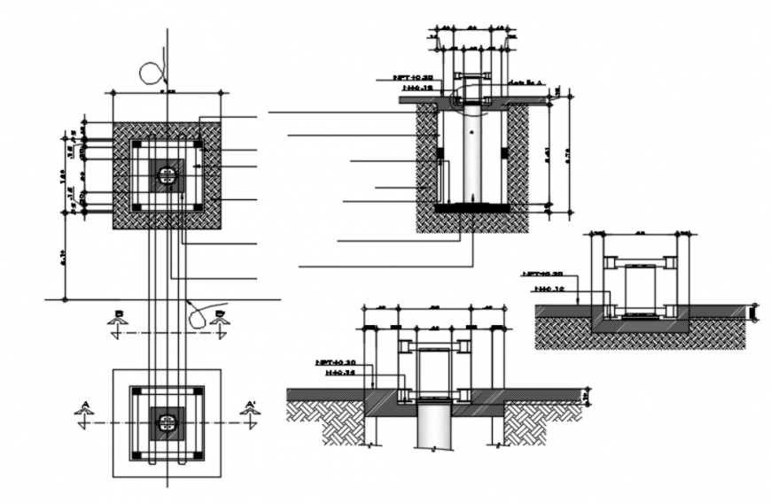 Detailed Grave Pistons Drawing and Technical Design Overview