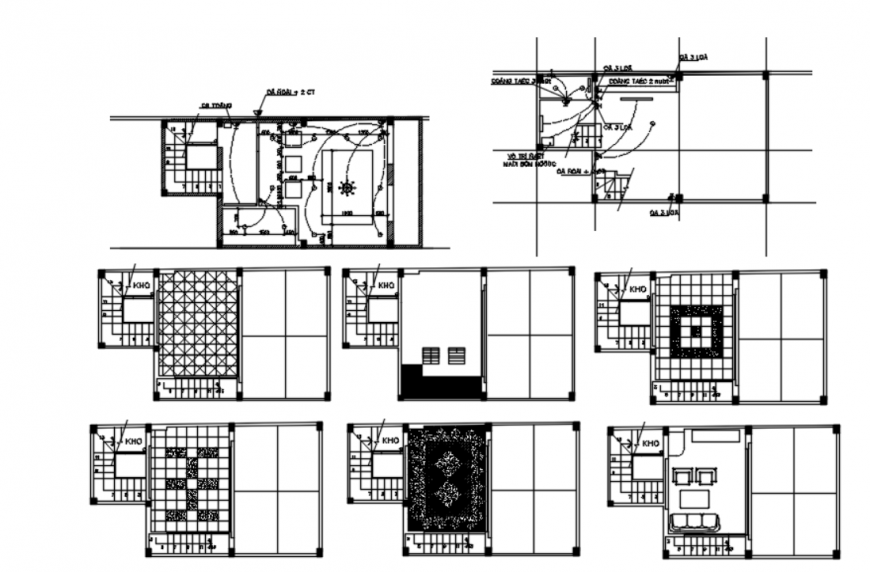 Drawing of house design 2d details block autocad file